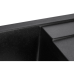 Мийка GRANADO ALICANTE 780x495x200 прямокутна black shine + сифон