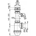 A441Р Кухня 1 1/2*d70 нерж.+пралка, без випуску {20}