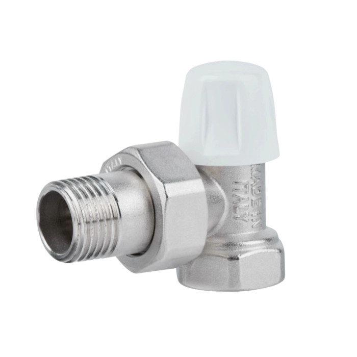 Кран радіаторний  Icma 1/2" кутовий без ручки №805