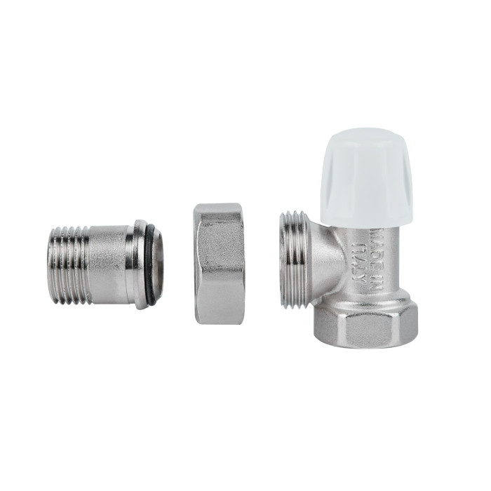 Кран радиаторный Icma 1/2" угловой без ручки №805 Кран радиаторный Icma 1/2" угловой без ручки №805