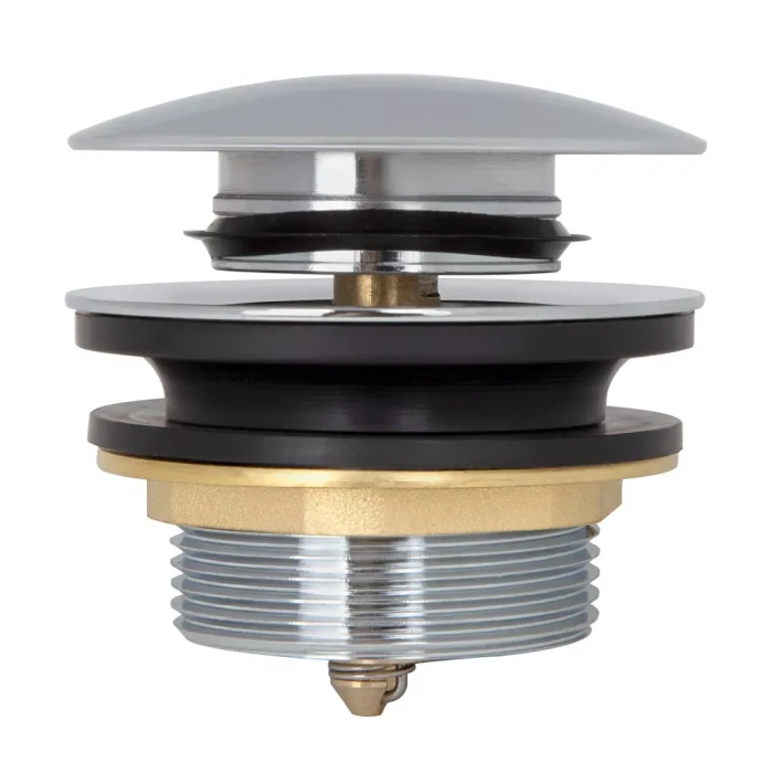 Донний клапан ITAL HF1056, автомат,  Ø70мм, 1 1/2", латунь, хром