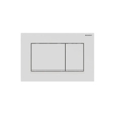 Клавиша смыва белая матовая, пластик, двойной смыв GEBERIT SIGMA30 115.883.01.1