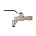 Кран поливочный 1/2 усиленный, ручка, из латуни SD Plus SD140W15