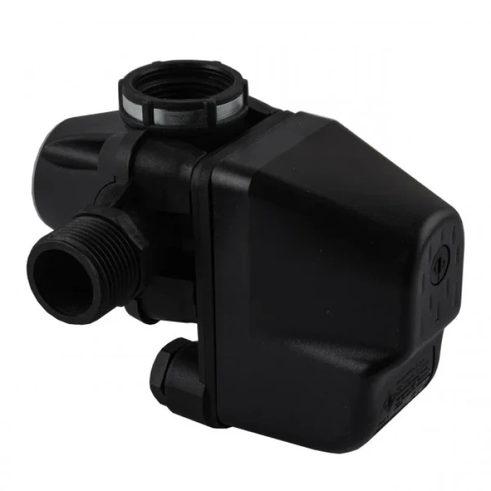 Реле давления Italtecnica PM/5-3W (5- 7 бар,16A-220-240В, IP44, 1 ,накидная гайка) черній корпус с манометром