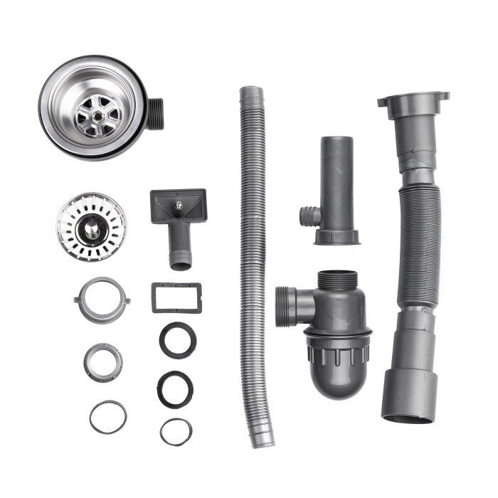 Кухонная мойка Brinex 6060-R 0,6 мм Satin (BRIN6060RSAT06)