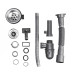 Кухонная мойка Brinex 6060-R 0,6 мм Satin (BRIN6060RSAT06)