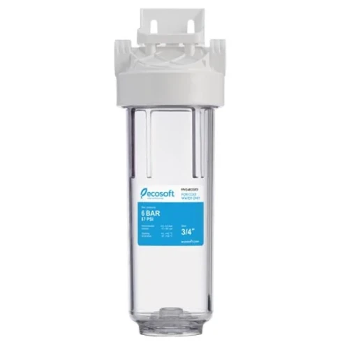 Корпус 3/4" FILTER1/ Ecosoft (без картриджа, з кріпленням та ключем)