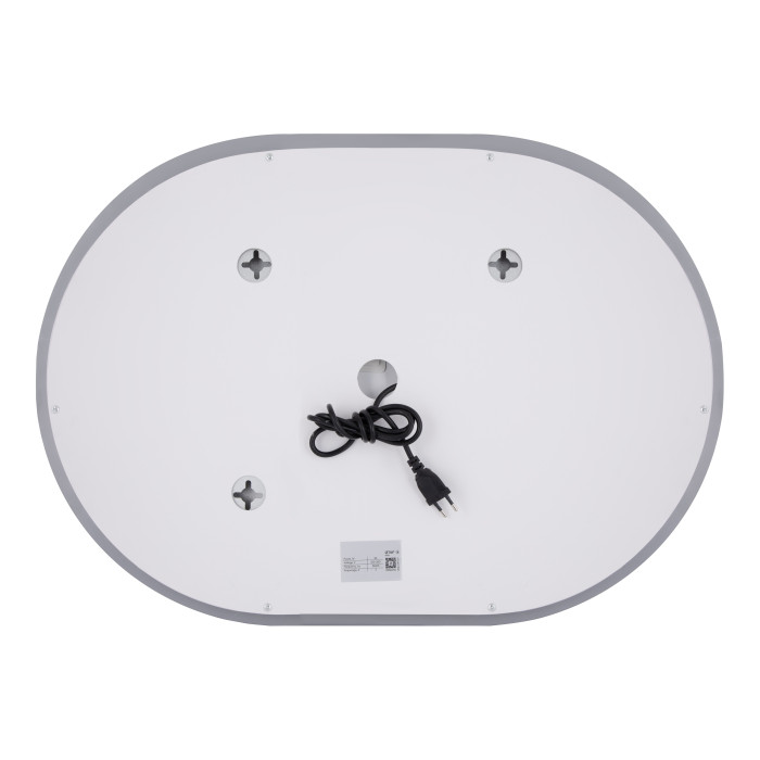 Дзеркало Qtap Gemini 500х700 з LED-підсвічуванням Touch, з антизапітнінням, з диммером,з регулюванням температури коліру (3000-6500K) Reverse QT2578R5070
