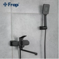 Змішувач для ванни Frap F2262, чорний