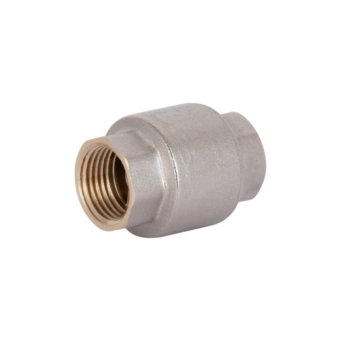 Обратный клапан Thermo Alliance Standart 1/2"ВВ с латунным штоком TAS240W15
