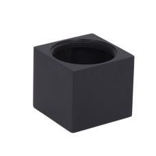 Корпус картриджа Qtap (37,8x42x42) для смесителей и душевых систем скрытого монтажа Gemini Matt Black QTGEM3784242BLA50169