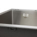 Мойка для кухни интегрированная Lidz Handmade H7849R крыло справа (LDH7849BRUR45591) Brushed Steel 3,0/1,0 мм