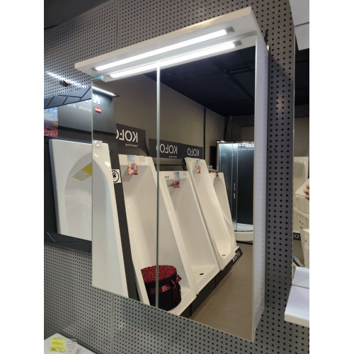 Зеркальный шкаф 55см LED Barco Blanco