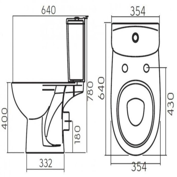 Компакт підлоговий з сидінням Soft Close Kolo FREJA L79211000