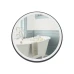 Зеркало настенное круг R600 Q-TAP Robin LED touch, с антизапотеванием димер, сенсор, регулятор температуры  цвета