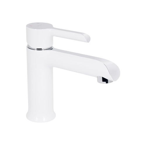 Смеситель для раковины Qtap Grand QTGRAWCR001F Chrome/White