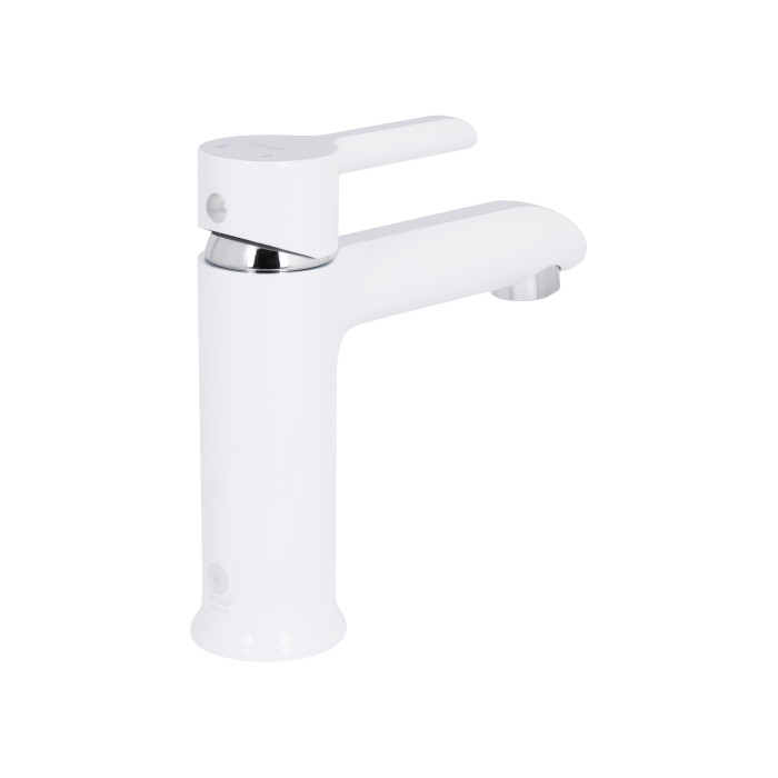 Смеситель для раковины Qtap Grand QTGRAWCR001F Chrome/White Смеситель для раковины Qtap Grand QTGRAWCR001F Chrome/White