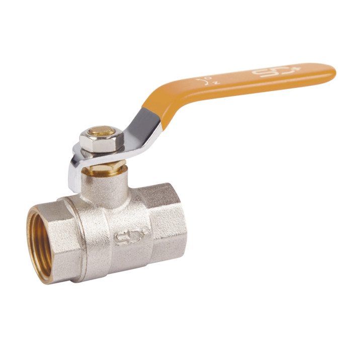 Кран шаровой SD Plus 1/2" ВР для газа (рычаг) SD600G15