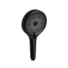 Лійка для душу Q-TAP Rucni кругла, чорна матова QTRUC125BLM45953