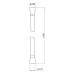 Шланг для ручного душа Qtap Hadice 1200 мм QTHADPVC120B Black Matt