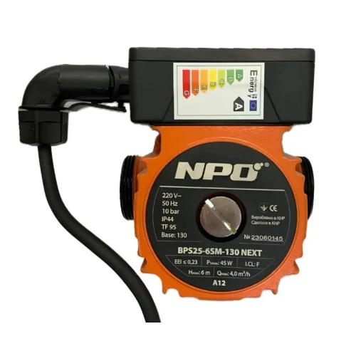 Насос циркуляційний NPO BPS 25/6SM130 Next+гайка+шнур