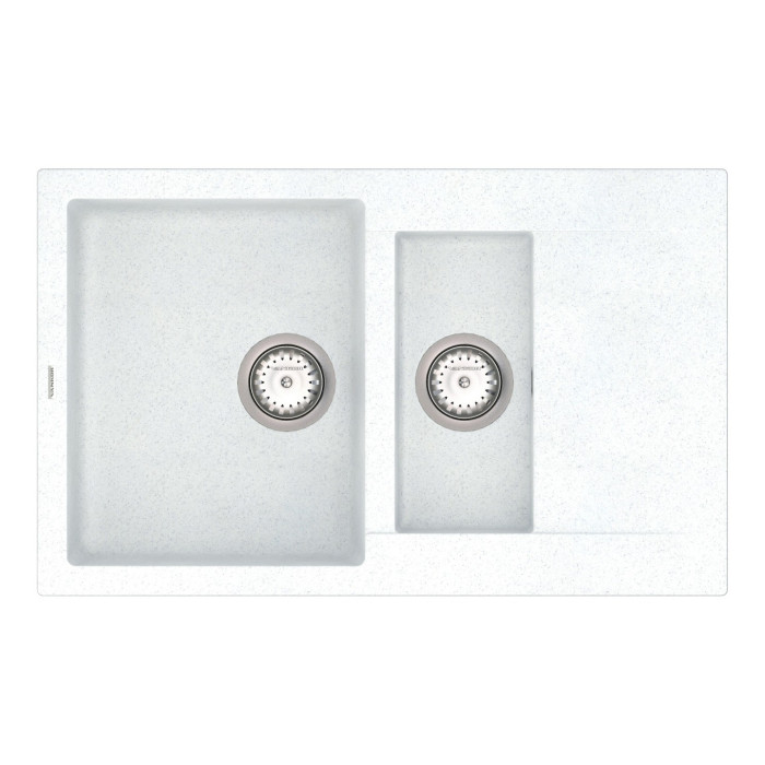 Мойка Vankor Orman  800х495х200 1,5я прямоуг. White + сифон