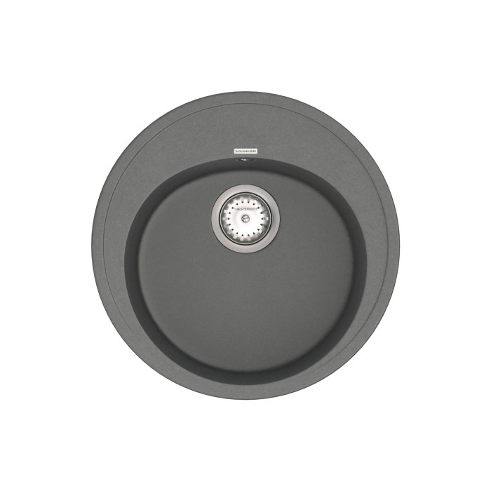 Мойка Vankor Sity  510х510х200 круг. Gray + сифон
