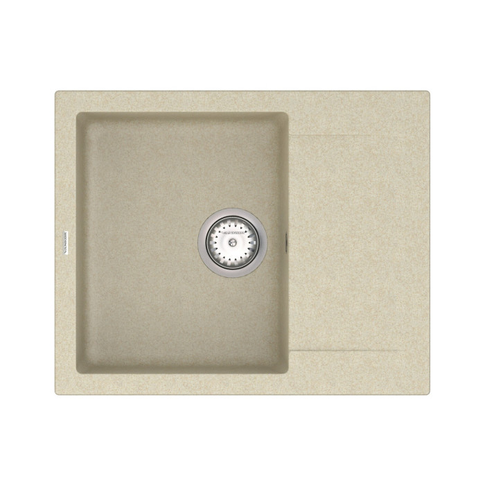 Мийка для кухні Vankor Orman OMP 02.61 Beige прямокутна з сифоном