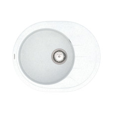 Мойка для кухни из исскуственого камня Vankor Sity  620х500х200 овал. Sahara + сифон