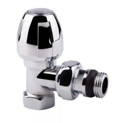 Кран радиаторный верхний угловой ICMA 1/2" хромированный