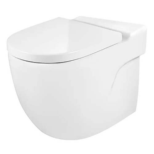 Чаша підлогового унітазу ROCA MERIDIAN Rimless пристінна, випуск універсальний, (A34224L000)