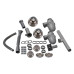 Мойка для кухни с двумя чашами интегрированная Lidz Handmade H7843 (LDH7843BRU35387) Brushed Steel 3,0/1,0 мм