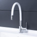 Смеситель для кухни Qtap Linea CRW 007F  с рефлекторным изливом