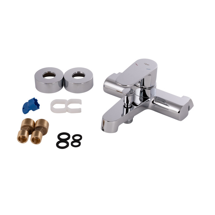 Смеситель для ванны Qtap Vranov 3018104GC Смеситель для ванны Qtap Vranov 3018104GC
