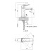 Смеситель для раковины Qtap Lodenice 1030101C