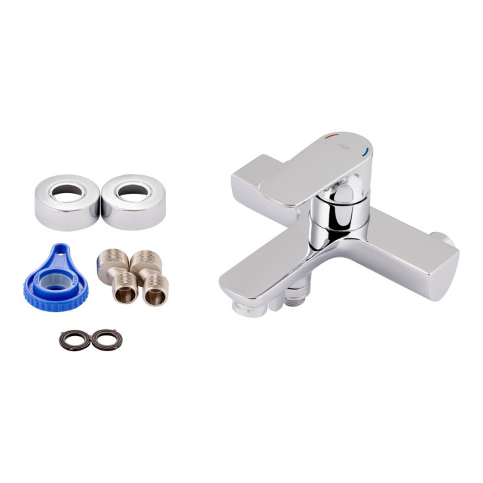 Смеситель для ванны Qtap Flaja 3010102GC Смеситель для ванны Qtap Flaja 3010102GC