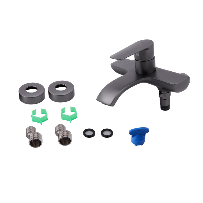 Смеситель для ванны Qtap Zelnava 3050101G Смеситель для ванны Qtap Zelnava 3050101G