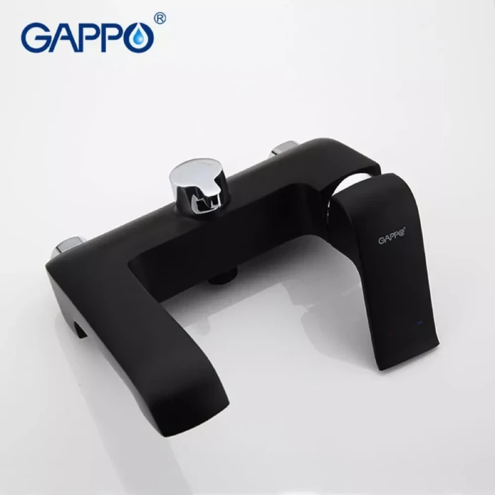 Змішувач для ванни GAPPO G3250, чорний