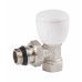 Кран радіаторний  SD Forte Powerful 1/2" антипротечкою кутовий SF232W15