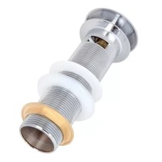Донний клапан ITAL HF1003-Y150, автомат, з переливом, Ø62мм, 1 1/4", латунь, хром