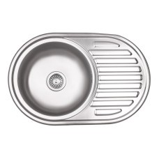 Мойка кепка 770х500х180 микро декор Lidz
