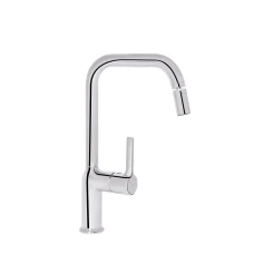 Смеситель для кухни Q-TAP Cardinal d-35, Г-образный, хром