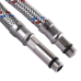 Шланг нержавіюча сталь  ECO FIX М10Х1/2″ 0,4 м (пара)