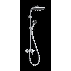 ACTIVERA Q 290/180 1jet EcoSmart Showerpipe душова система зі змішувачем, хром
