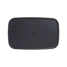 Потолочная лейка Qtap (34x190x290) для душевых систем Gemini Gunmetal Black PVD QTGEM34190290GMB50069