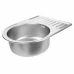 Мойка миникепка 580х440х180 декор PLATINUM