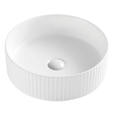 Умывальник накладной круглый 400x400x125 MIXXUS PREMIUM WAVE-0101 керамика