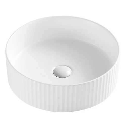 Умивальник накладной Круглий 400x400x125 MIXXUS PREMIUM WAVE-0101 керам.