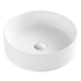 Умывальник накладной круглый 400x400x125 MIXXUS PREMIUM WAVE-0101 керамика