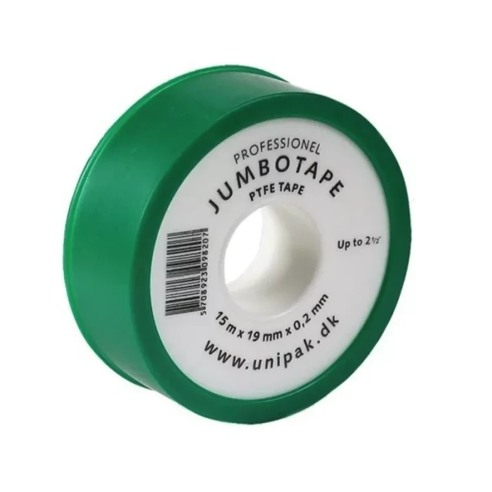 Фум-стрічка UNIPAK JUMBOTAPE Professional 19x0,2 мм 15 м